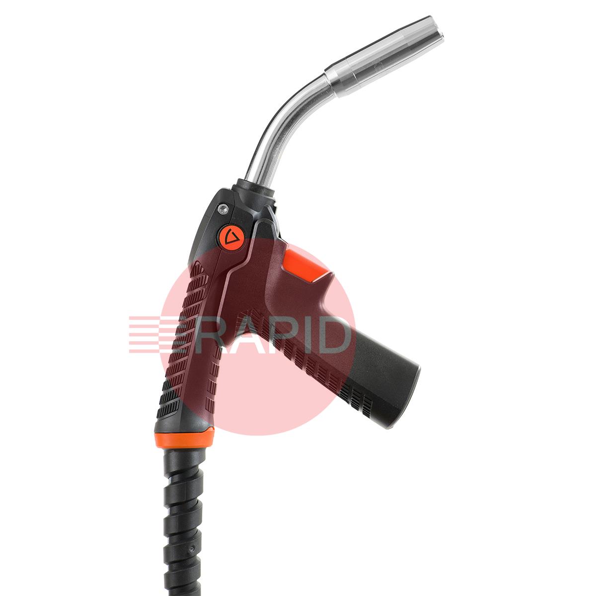 GXE223G5  Kemppi Flexlite GXe K3 223G Air Cooled 200A MIG Torch, w/ Euro Connection - 5.0m